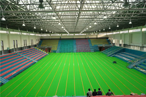 湖南吉**花垣縣體育館木地板案例